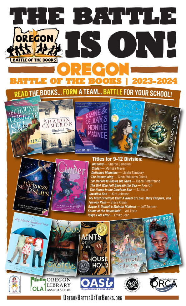 Posters and Bookmarks Oregon Battle of the Books