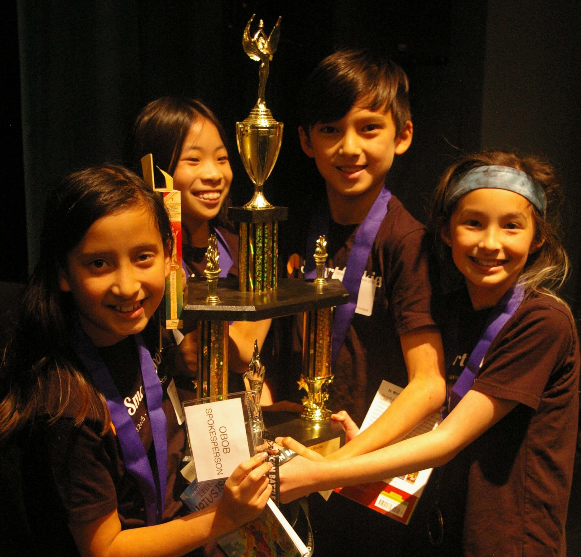 Elem. 2026 OBOB State Champions International School of Portland